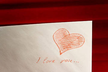 Image showing I Love You