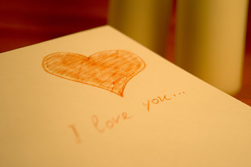 Image showing I Love You