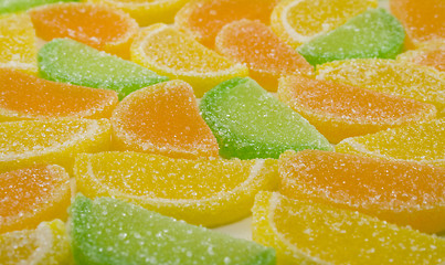 Image showing colourful fruit candies