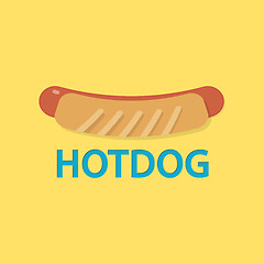 Image showing vector Hotdog icon