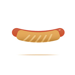 Image showing vector Hotdog icon