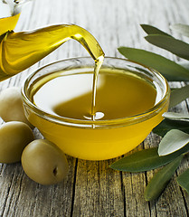 Image showing Olive oil