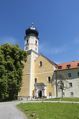 Image showing church at Bernried at Starnberg lake Bavaria