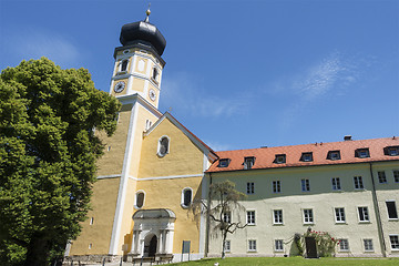 Image showing church at Bernried at Starnberg lake Bavaria