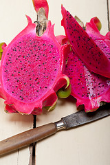 Image showing fresh dragon fruit 