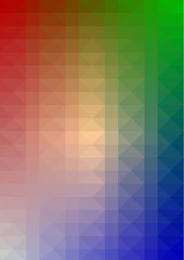 Image showing color background imitating color gradient