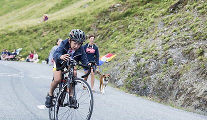 Image showing Kid Cyclist