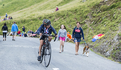 Image showing Kid Cyclist