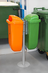 Image showing Trash Cans