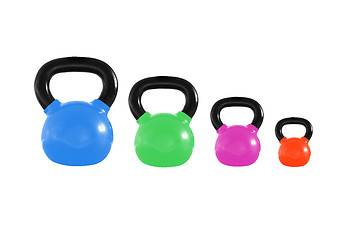 Image showing Kettlebells