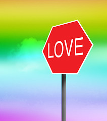 Image showing Gay love