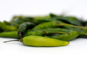 Image showing Green Chillies