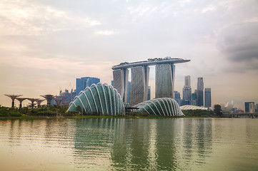 Image showing Singapore financial district