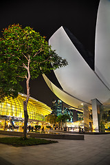 Image showing ArtScience Museum in Singapore