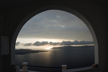Image showing Fira, Santorini, Greece