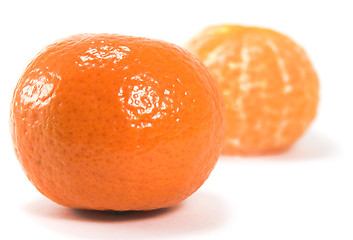 Image showing two tangerines