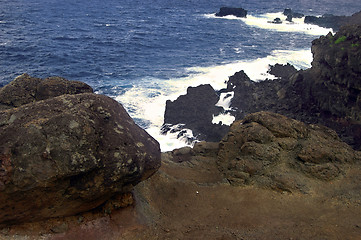 Image showing Rough Coast