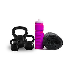 Image showing Fitness items