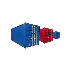 Image showing Shipping container