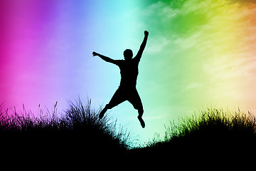 Image showing Gay Jump