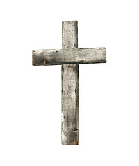 Image showing Wooden cross