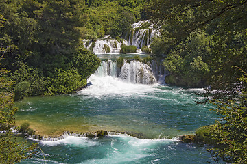 Image showing Waterfalls Krka