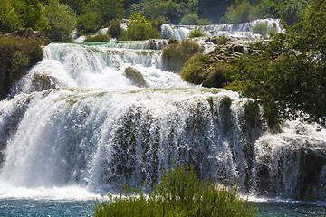 Image showing Waterfalls Krka