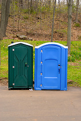 Image showing Public Toilets