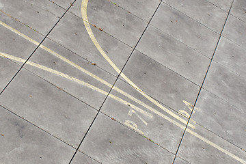 Image showing Airfield - marking on taxiway