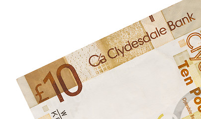 Image showing Scottish Banknote, 10 pounds