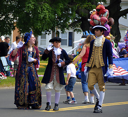 Image showing Memorial day parade