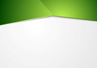 Image showing Abstract green corporate background