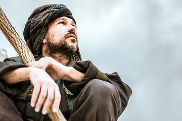 Image showing Portrait of a man in turban