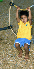 Image showing Swinging