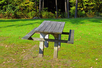 Image showing Picnic Table