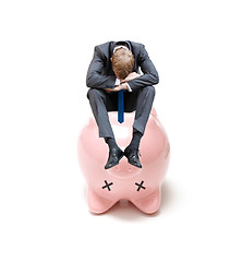 Image showing Sad Businessman