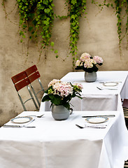 Image showing Celebratory Table Setting