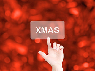 Image showing Xmas online