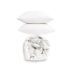 Image showing Pillows and duvet