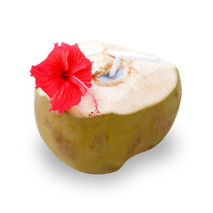 Image showing Coconut drink