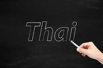 Image showing Thai