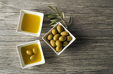 Image showing Olive oil