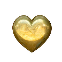 Image showing Gold Heart