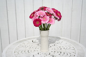 Image showing Gerbera flowers