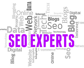 Image showing Seo Experts Means Search Engine And Ability