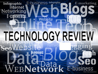 Image showing Technology Review Means Assessment Evaluation And Assess