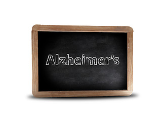 Image showing Alzheimers