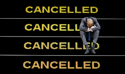 Image showing Cancelled