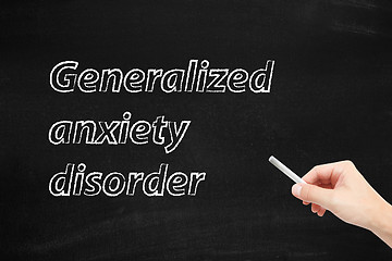 Image showing Generalized anxiety disorder