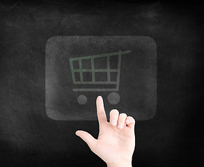 Image showing Digital shopping